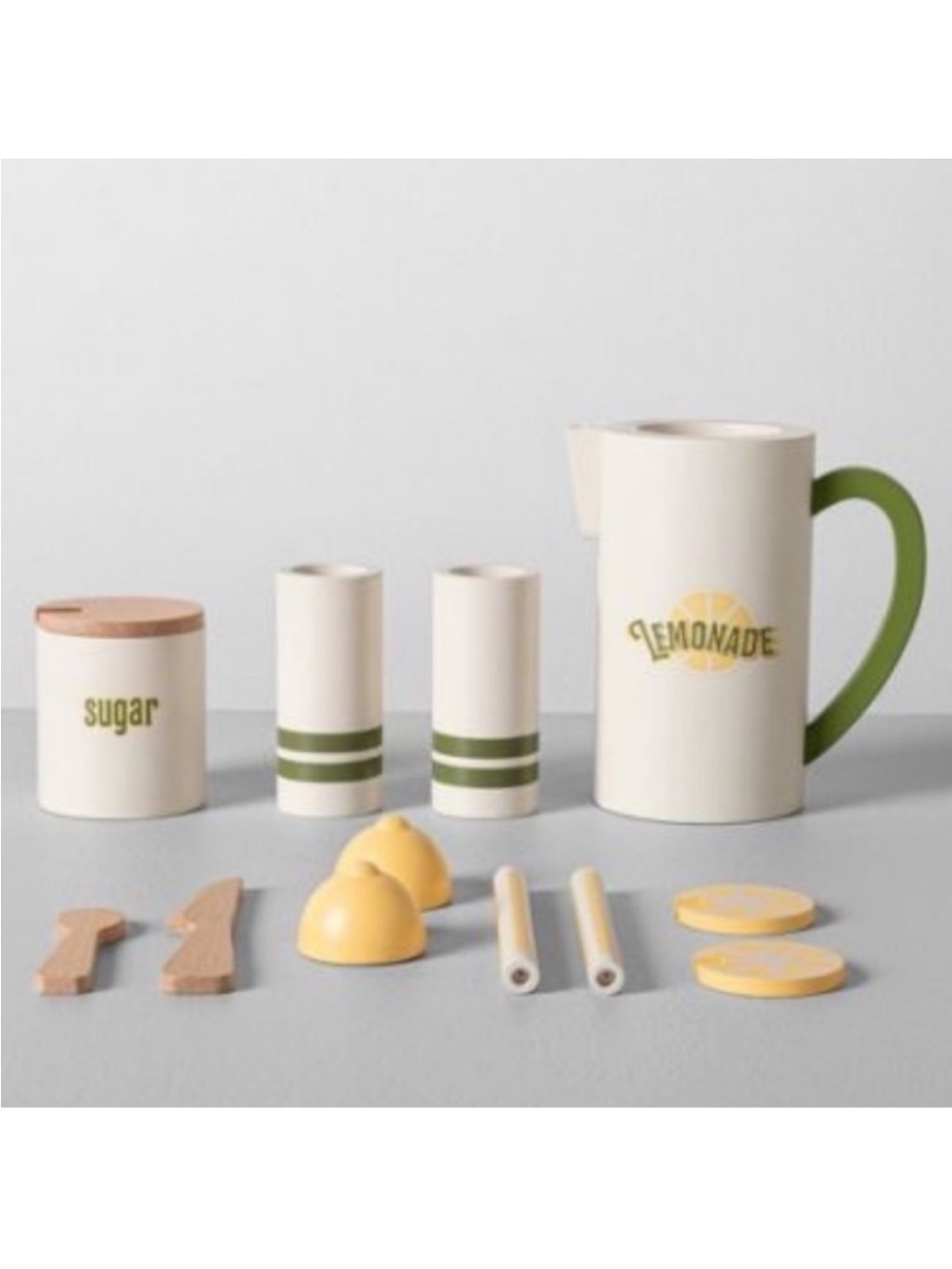 Hearth and Hand With Magnolia Wooden Lemonade 13 Piece Play Set NEW IN BOX